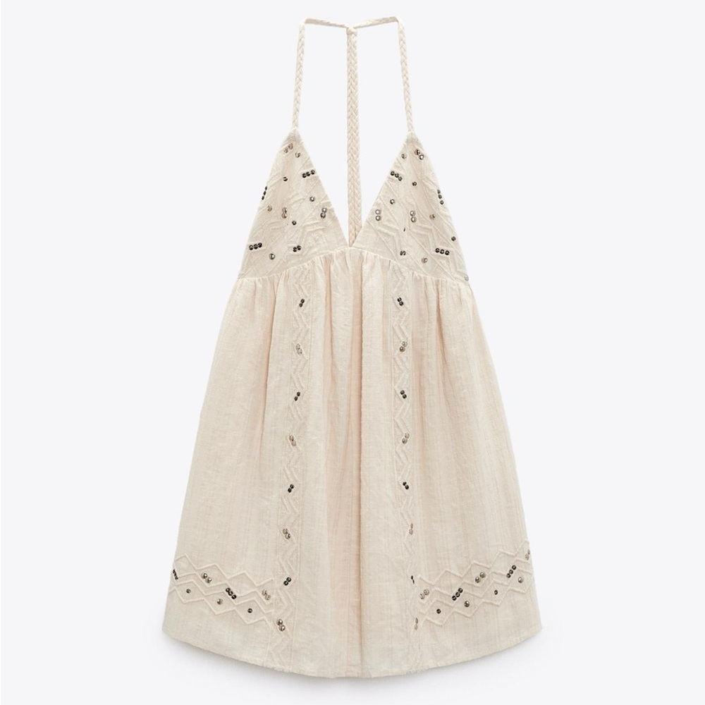 Studded Mini Dress